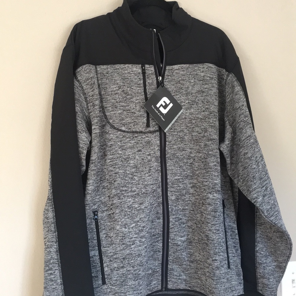 FJ The Mark of a Player Fleece Knit Jacket